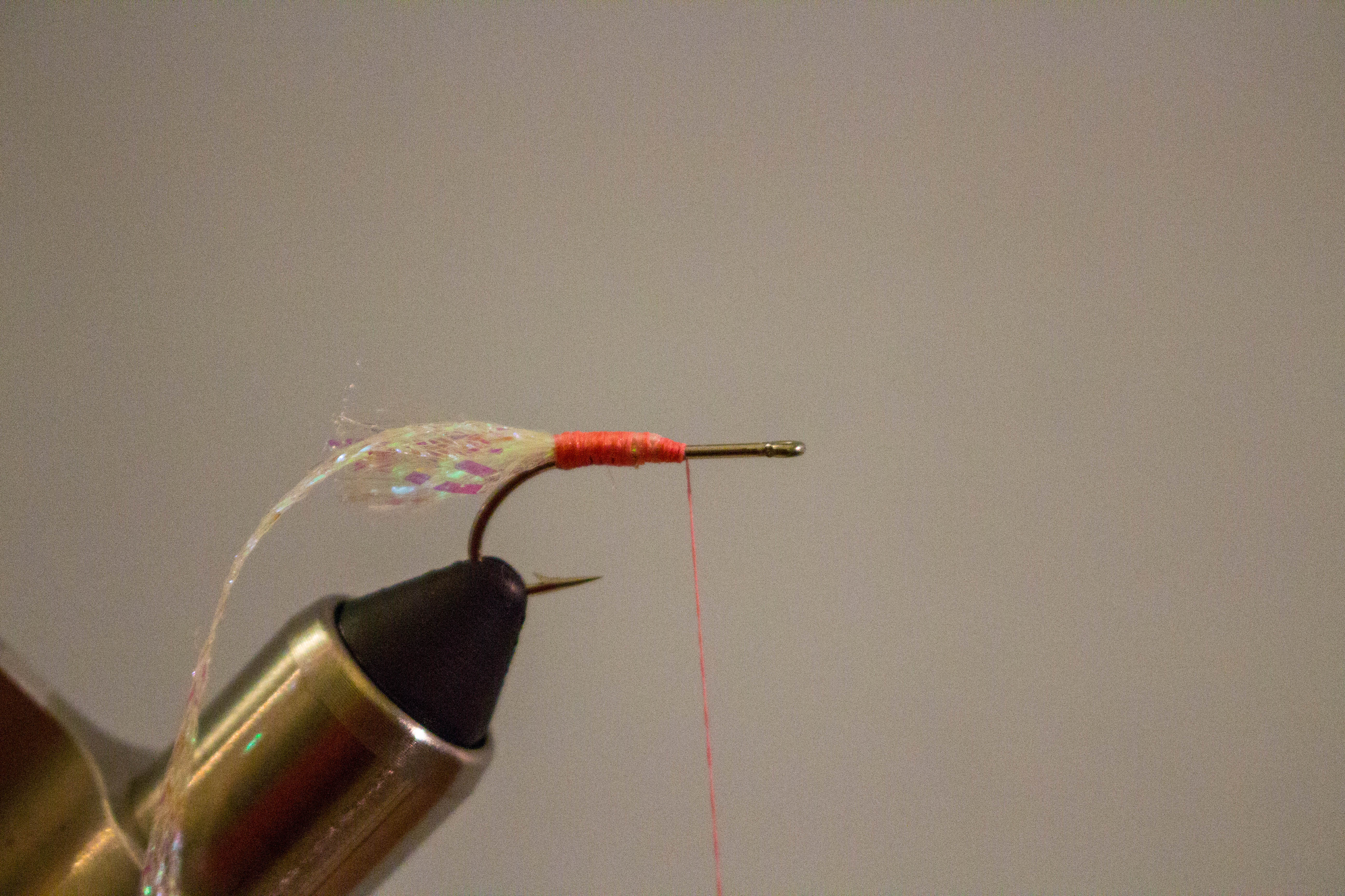 Gotcha - Step 3: Tie in flat diamond braid several inches long at the tail a…